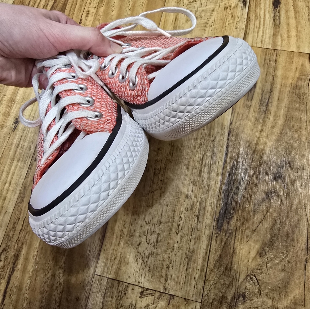 Converse All Star Chuck Taylor Women’s Pink Casual Sneakers - Picture 4 of 9